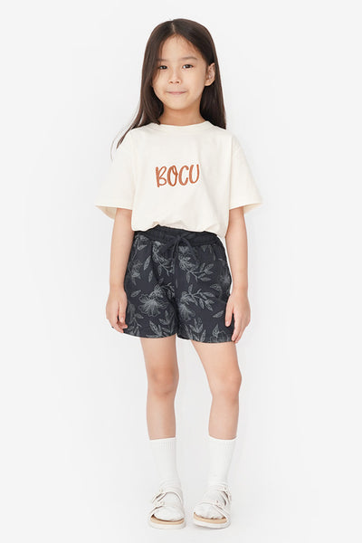 Kids' Basic + Printed Shorts - 2-Pack