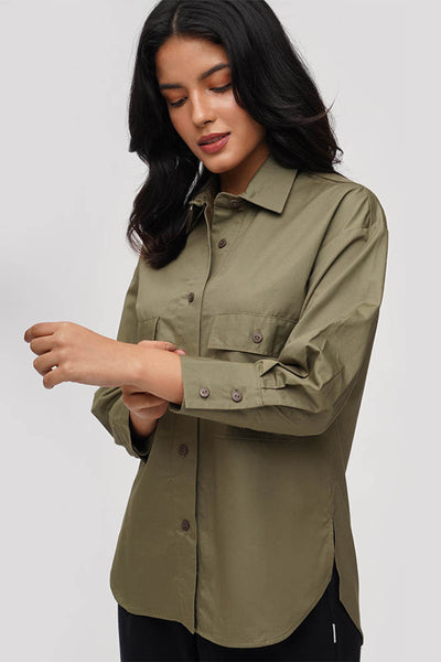 Women's Amboy Buttondown Long Sleeve Shirt