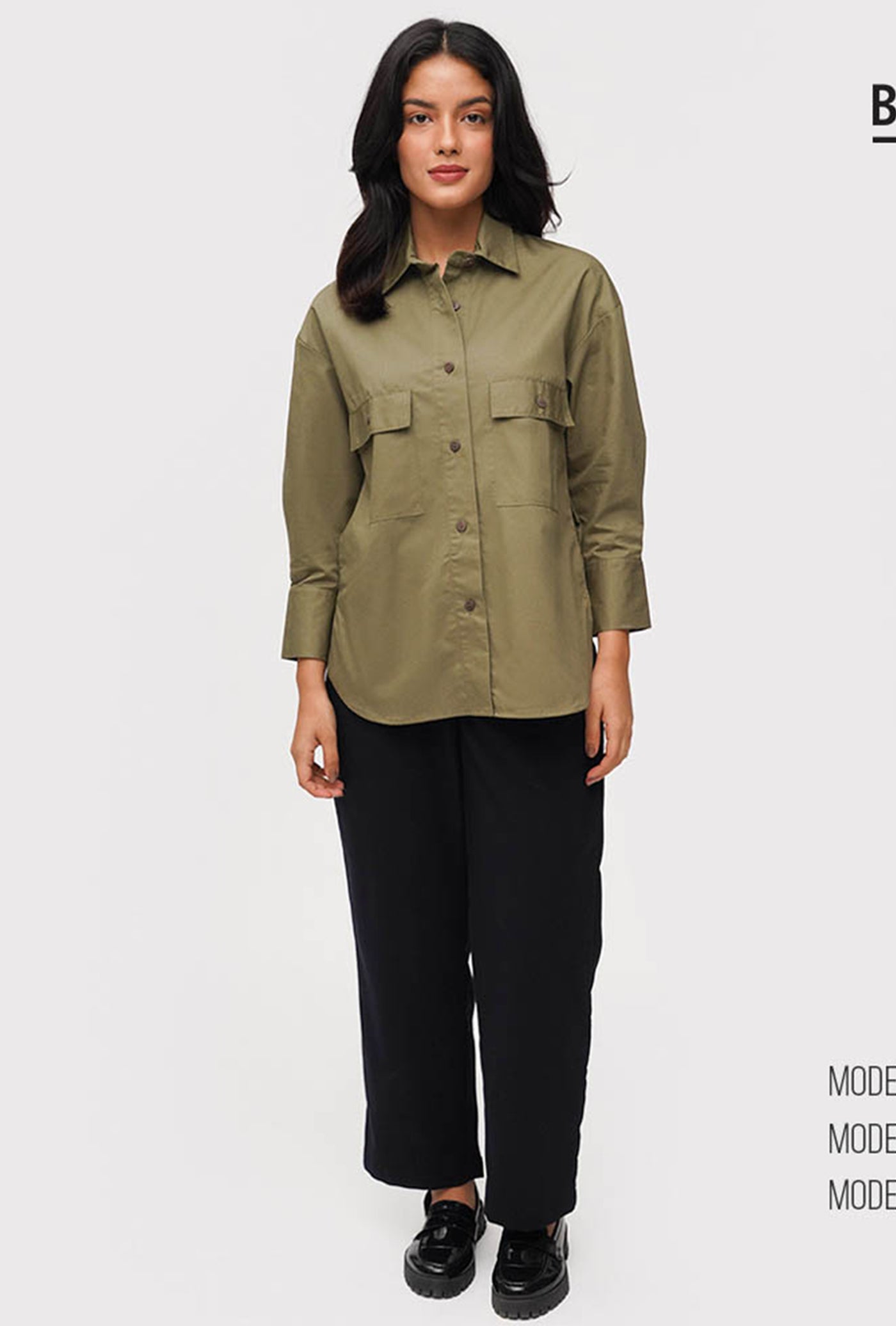 Women's Amboy Buttondown Long Sleeve Shirt