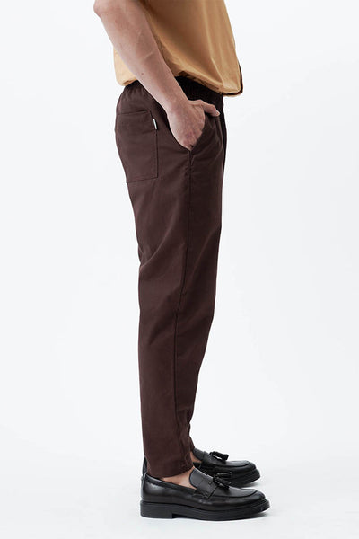 Men's Brushed Woven Pull On Trousers