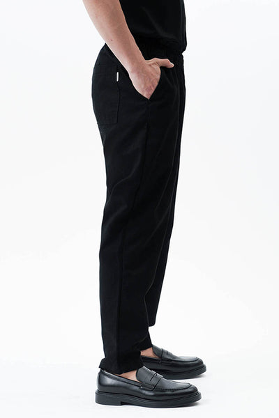 Men's Brushed Woven Pull On Trousers