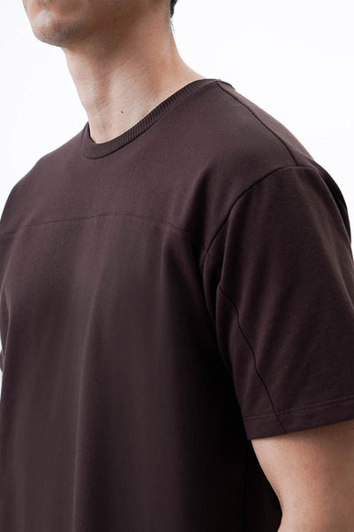 Unisex Yoke Cut-and-Sew T-Shirt