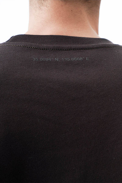 Unisex Tokyo Coordinates Tonal Print Boxy T-Shirt