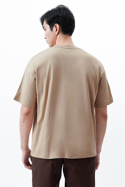 Unisex Tokyo Coordinates Tonal Print Boxy T-Shirt