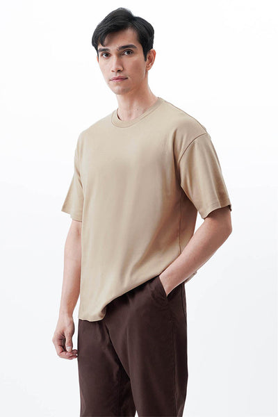 Unisex Tokyo Coordinates Tonal Print Boxy T-Shirt