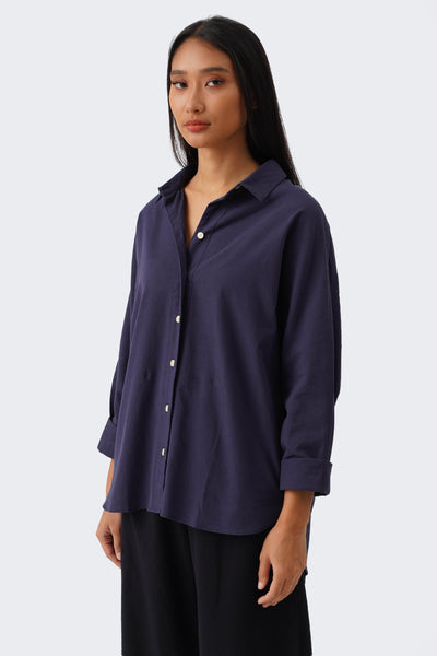 Women's Dolman Sleeve Buttondown Shirt