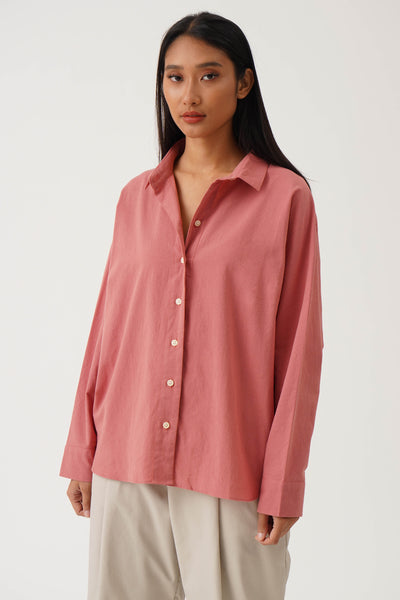 Women's Dolman Sleeve Buttondown Shirt
