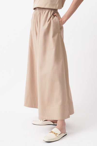 Women's Voluminous Cropped Trousers
