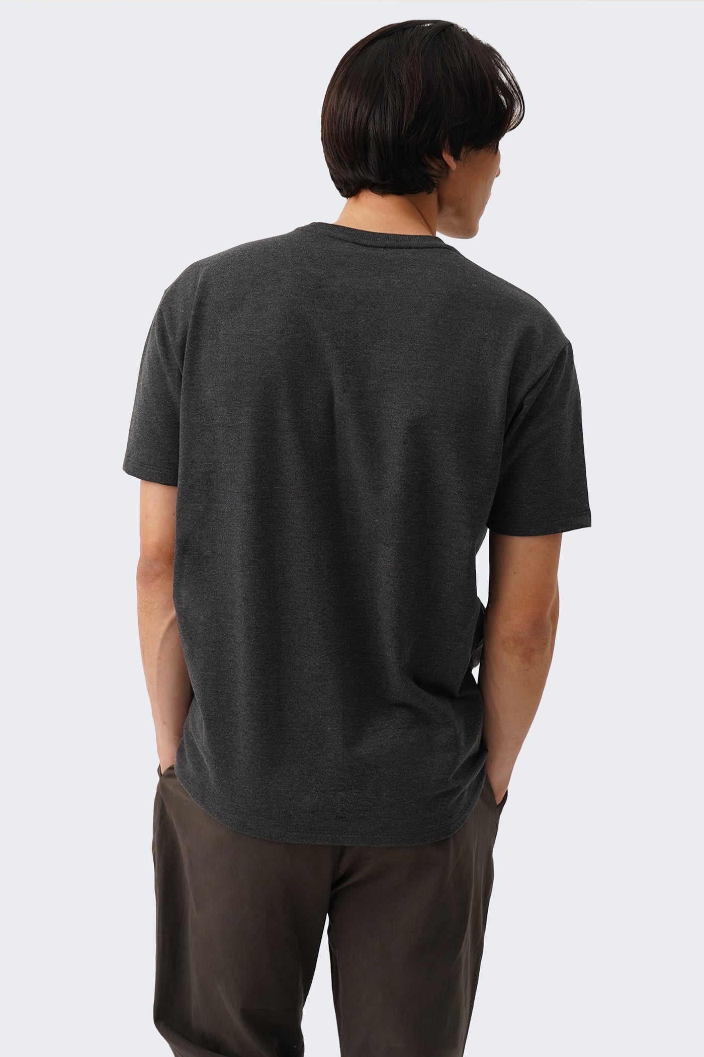Unisex Crew T-Shirt with Flap Pocket