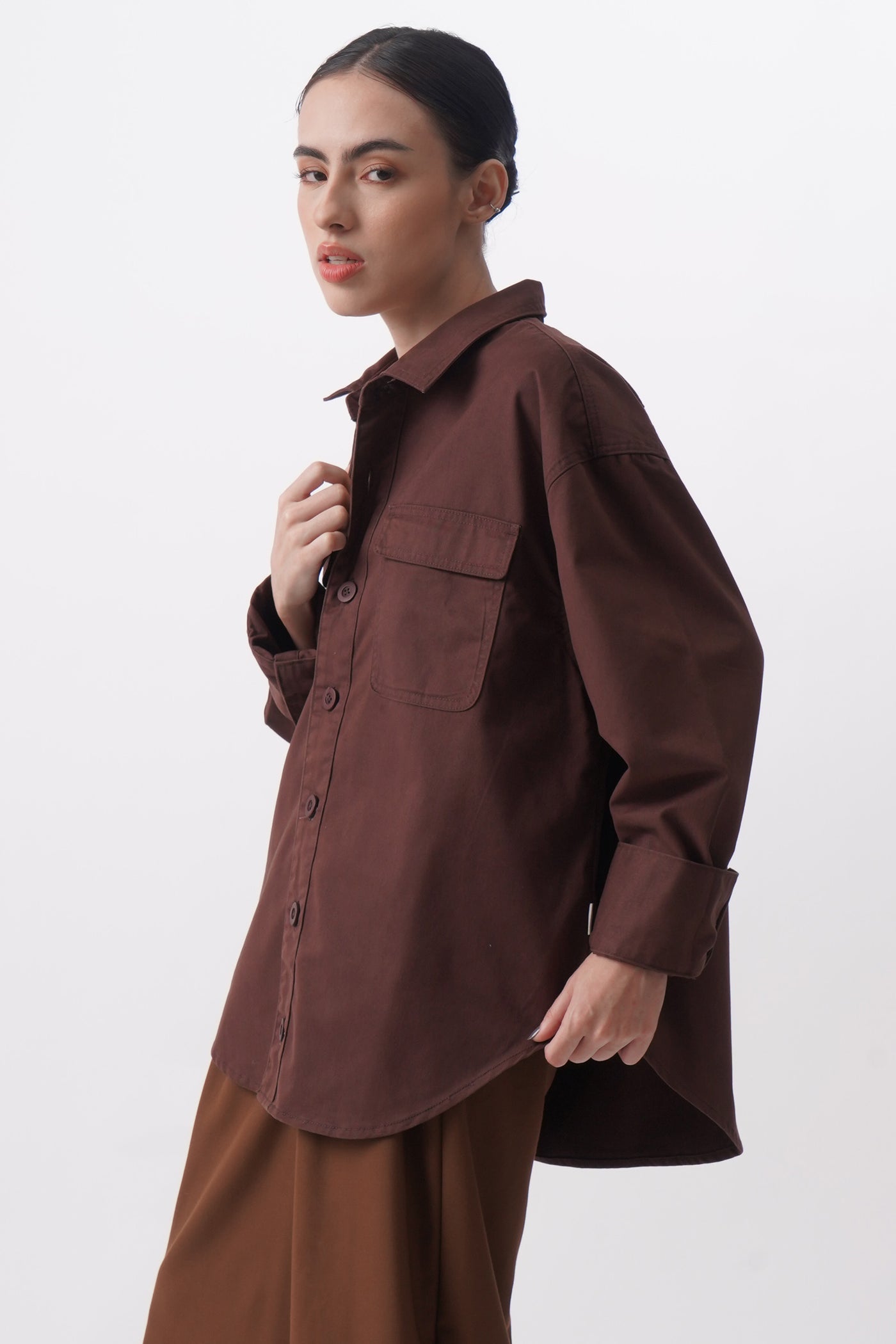 Women's Amboy Overshirt with Pockets