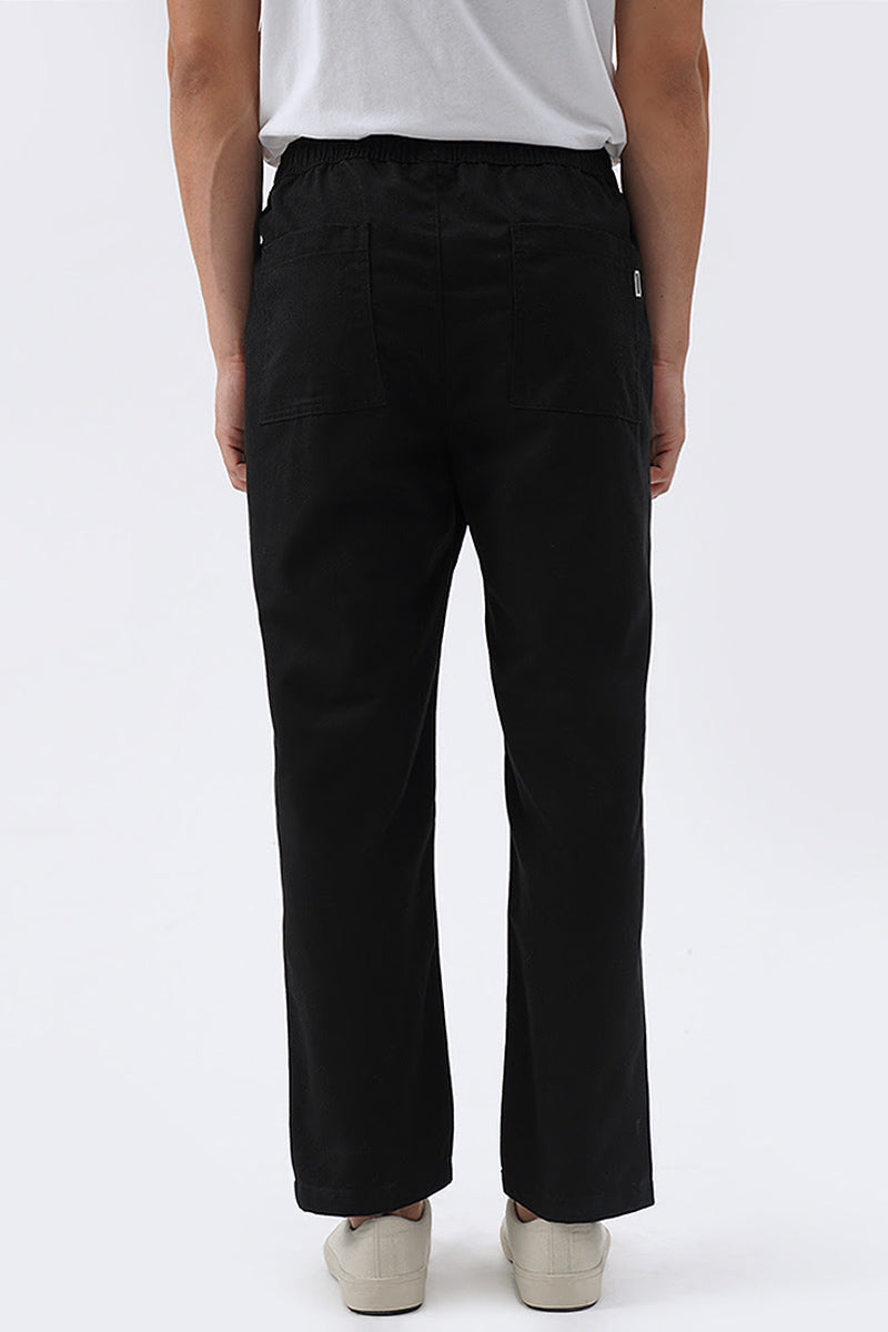 Men's Brushed Woven Pull On Trousers