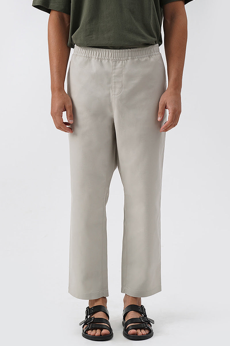Men's Brushed Woven Pull On Trousers