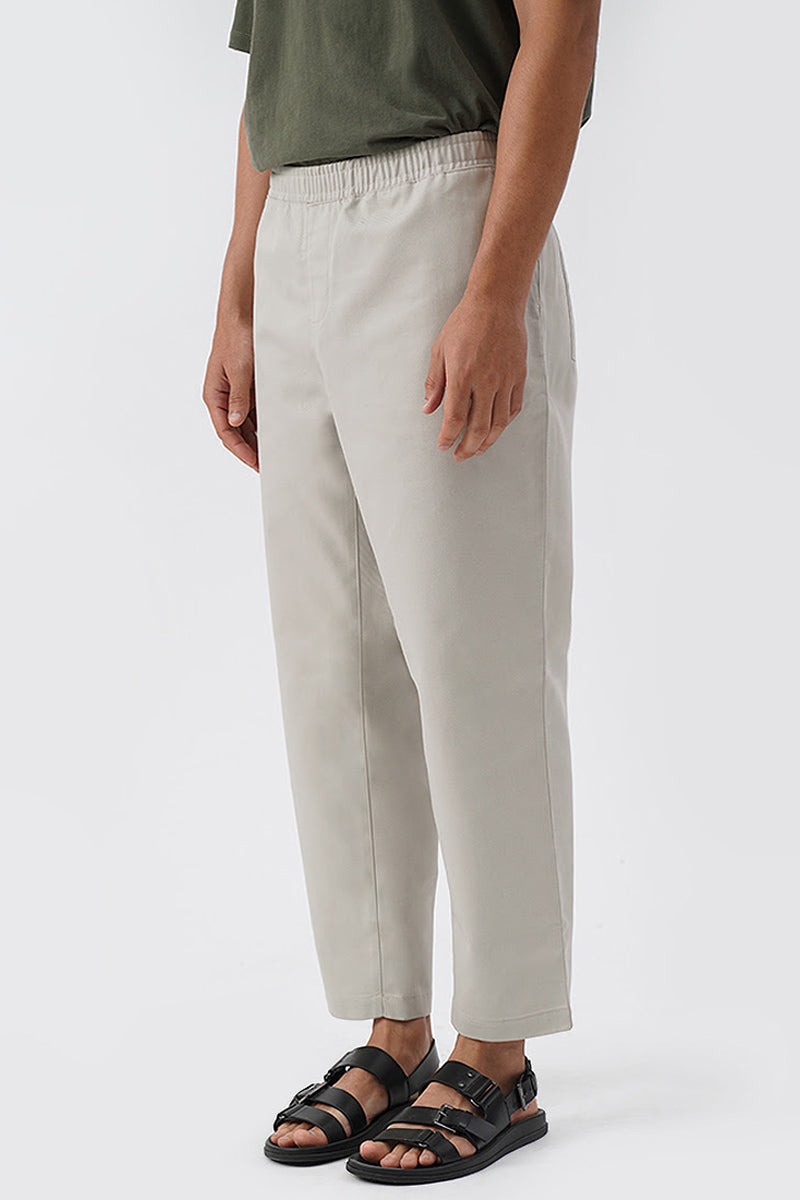Men's Brushed Woven Pull On Trousers