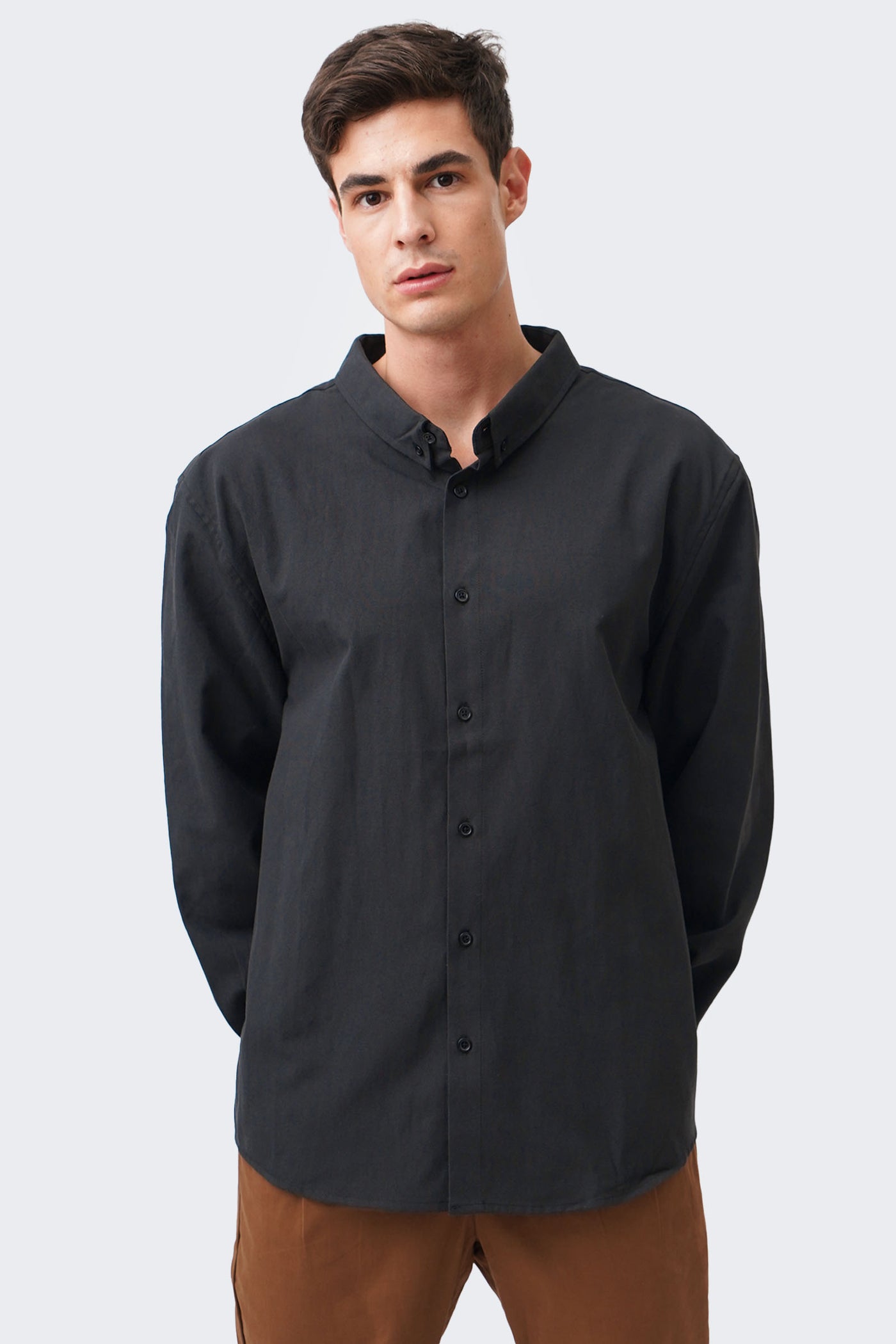 Men's Buttondown Long Sleeve Shirt - The New Standard