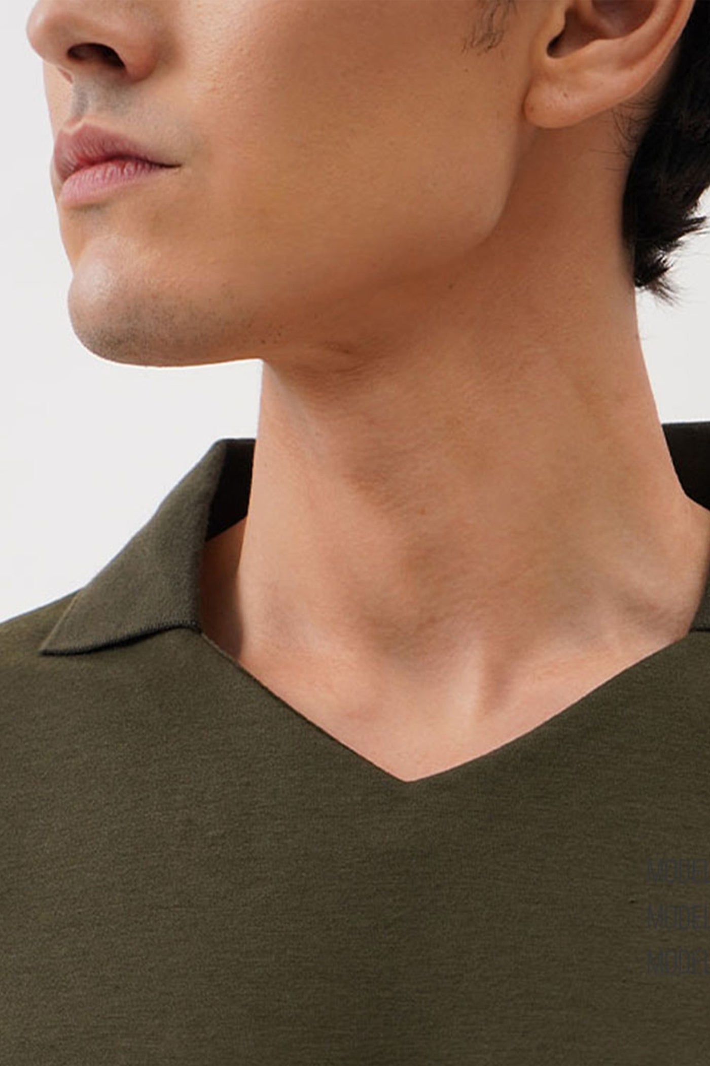 Men's Short Sleeve Open Collar Polo - The New Standard