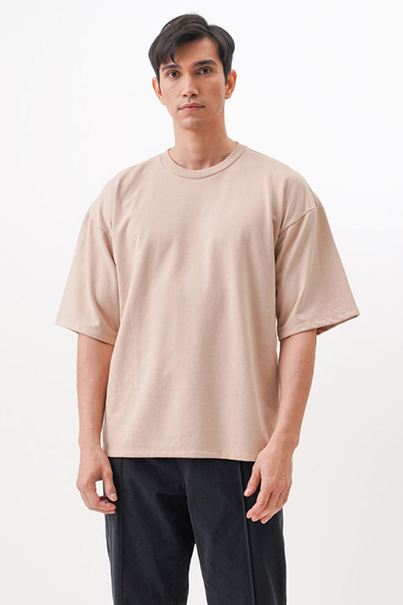 Unisex Oversized Crew Neck Kimono Sleeve T-Shirt
