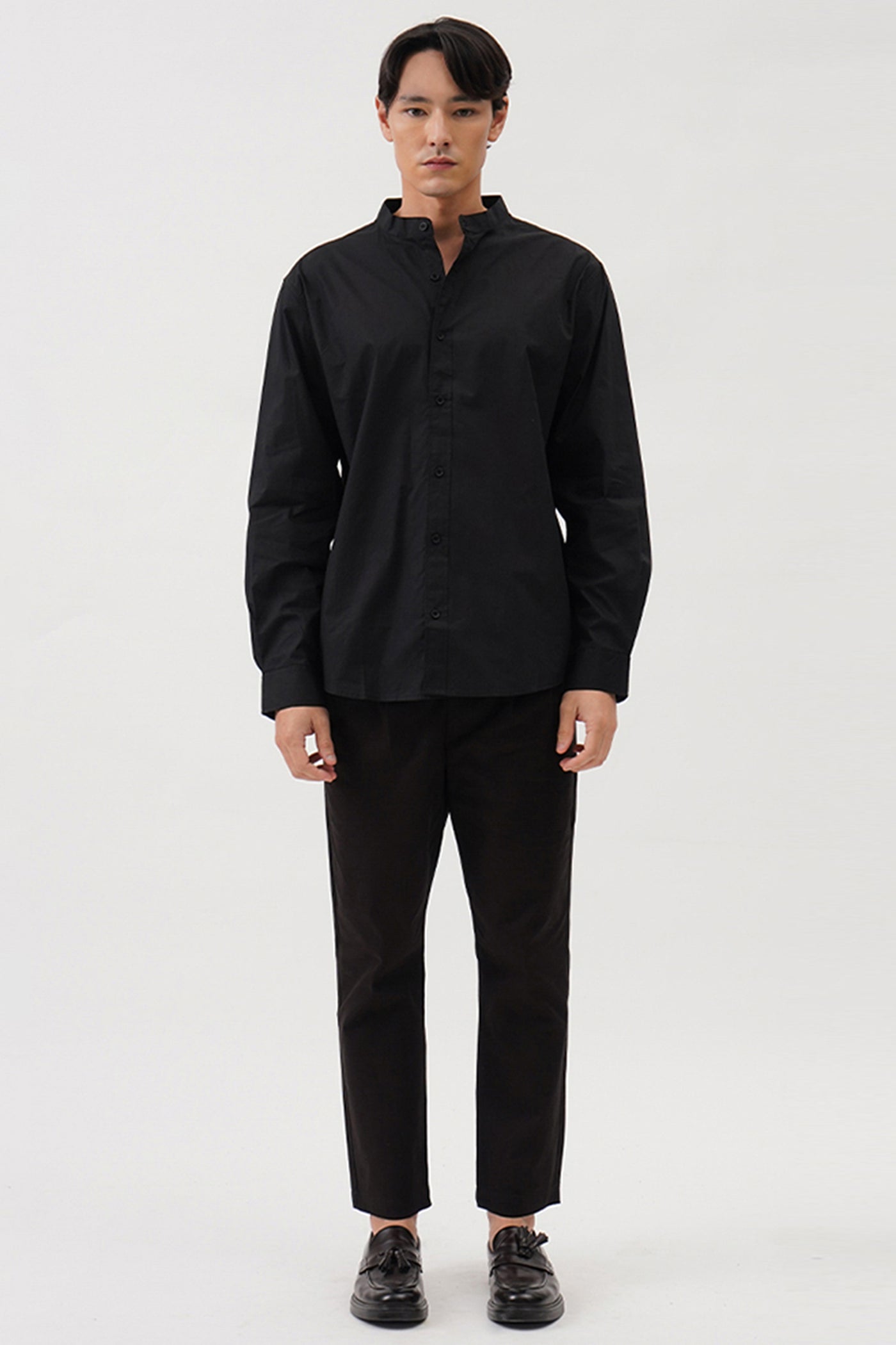 Men's Lightweight Stand Collar Shirt - The New Standard