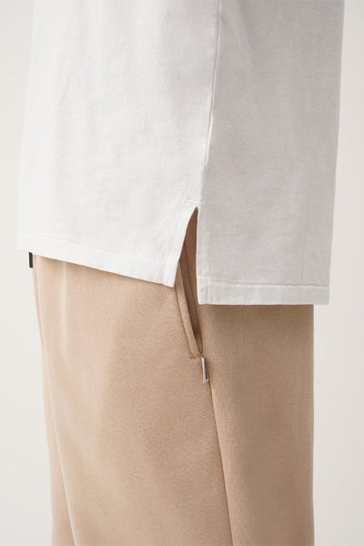 Unisex Relaxed Basic T-Shirt with Stitching Detail