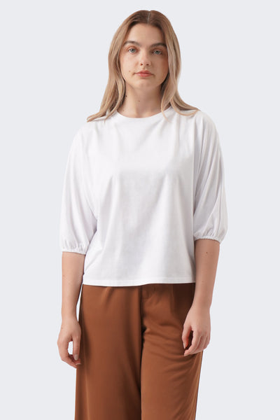 Women's Quarter Puff Sleeves T-Shirt