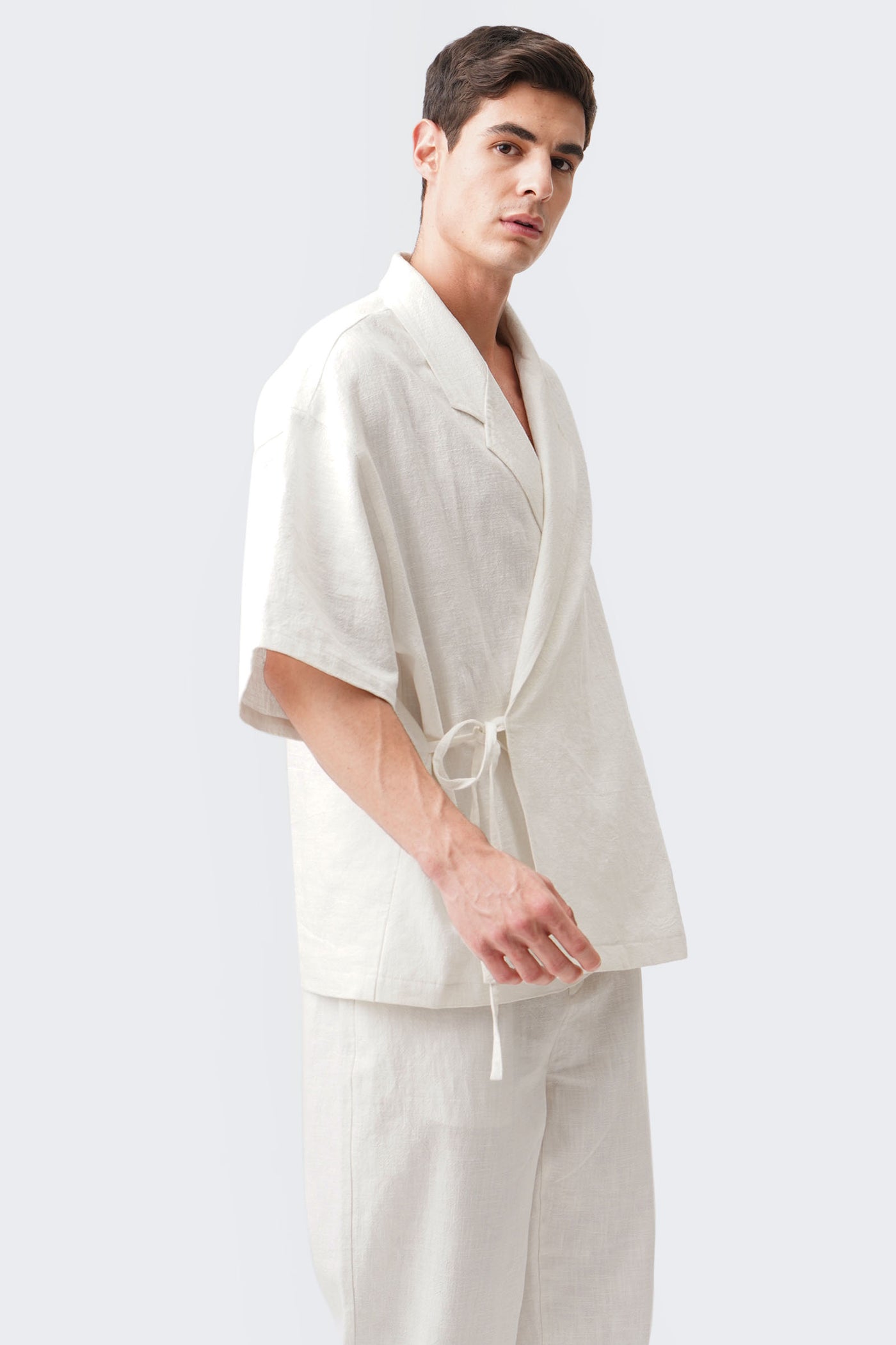 Unisex Wrap Kimono Overshirt
