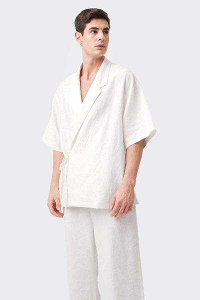 Unisex Wrap Kimono Overshirt