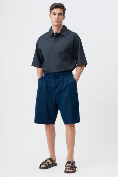 Men's Pull-on Pleated Shorts