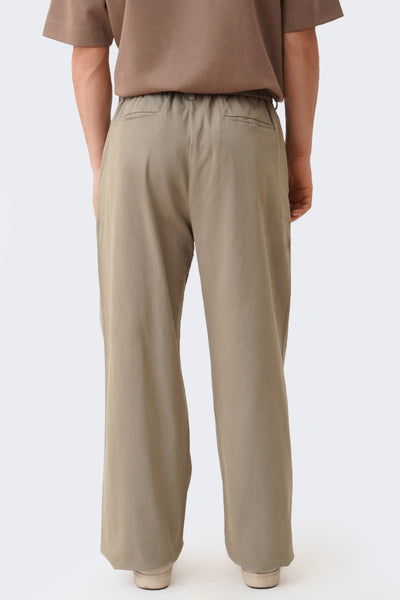 Men's Pleated Loose Fit Trousers
