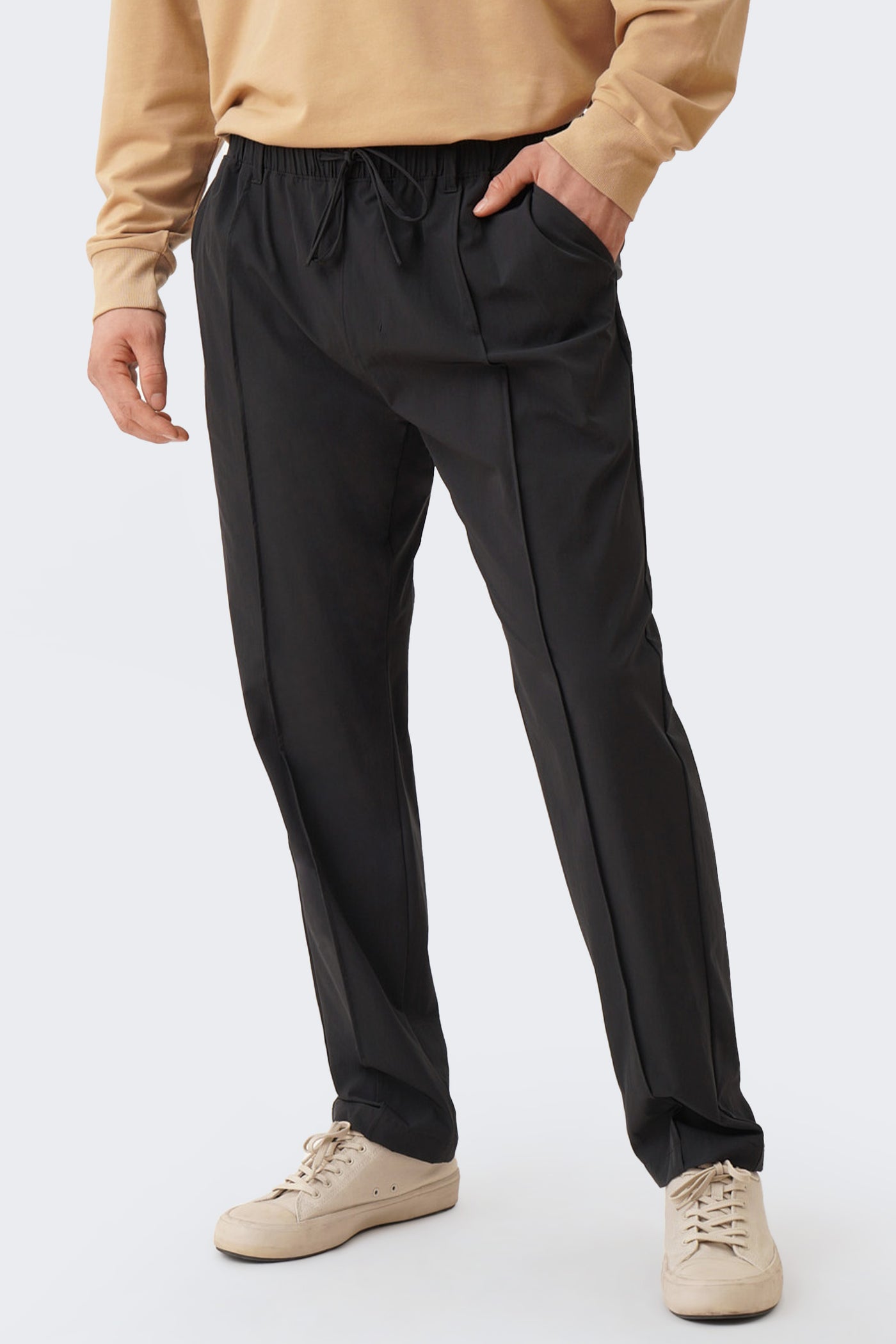 Men's Lightweight Pintuck Trousers