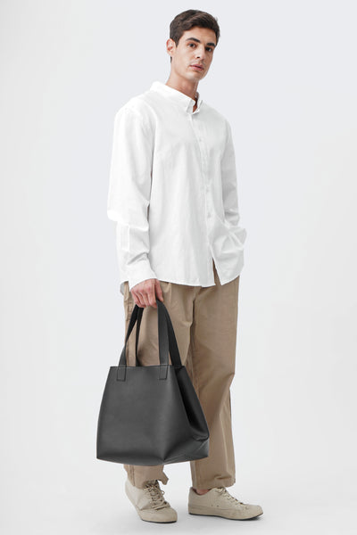 Unisex Weekend Leather Tote