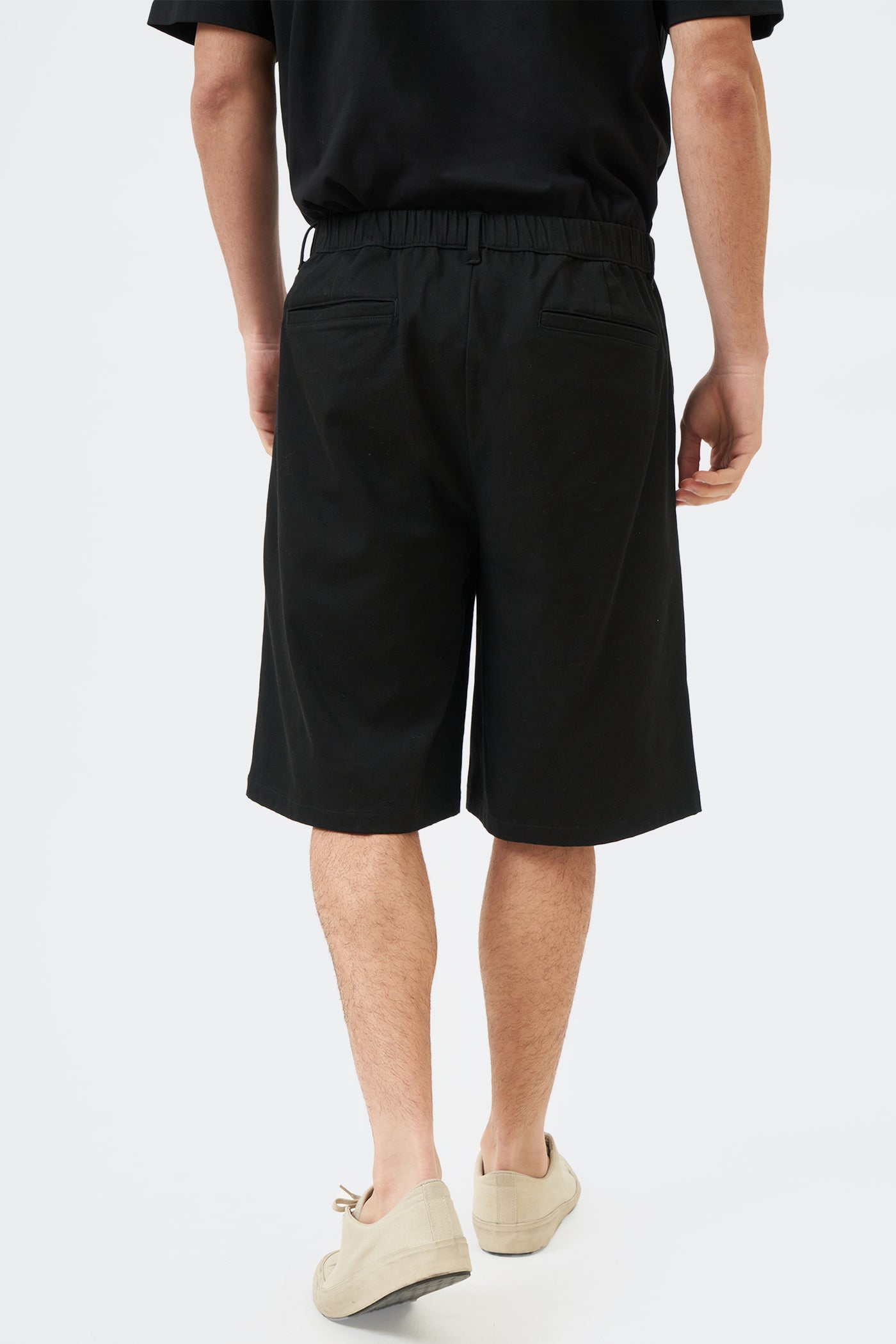 Men's Long Length Pintuck Shorts