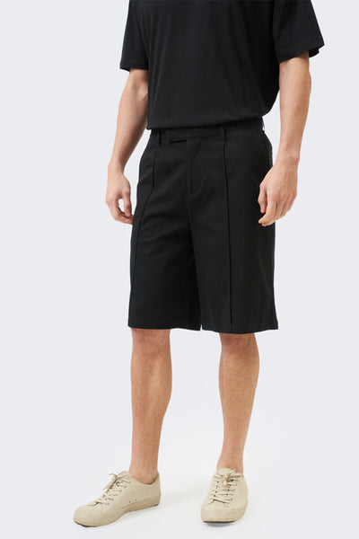 Men's Long Length Pintuck Shorts