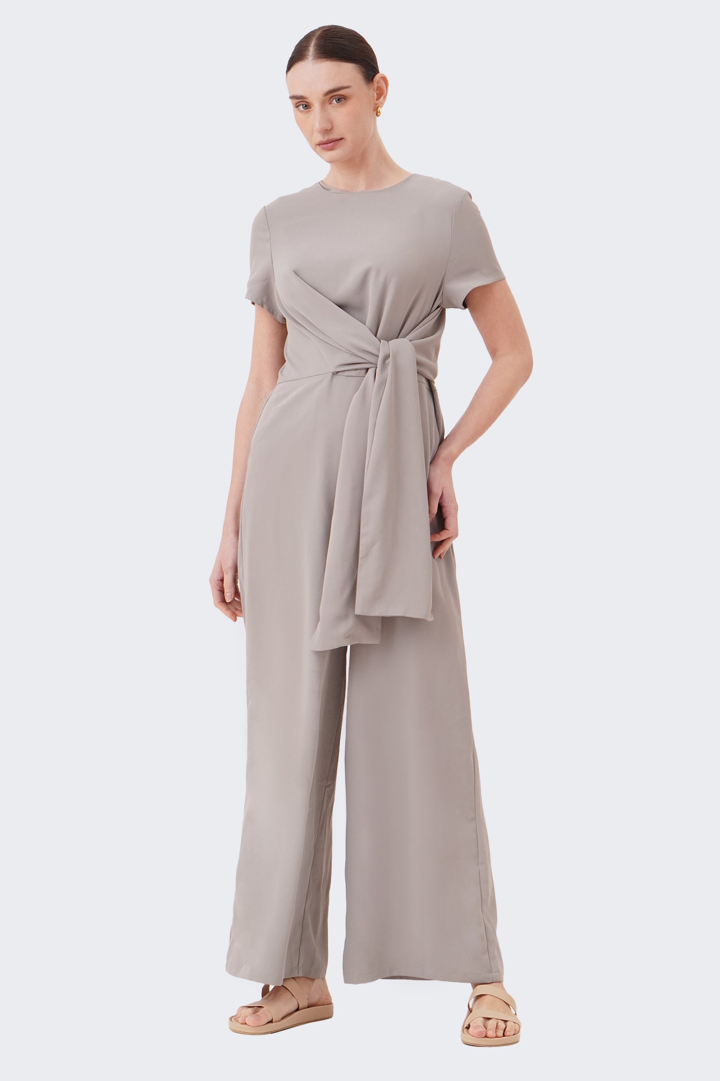 Women’s Soft Wrap Jumpsuit