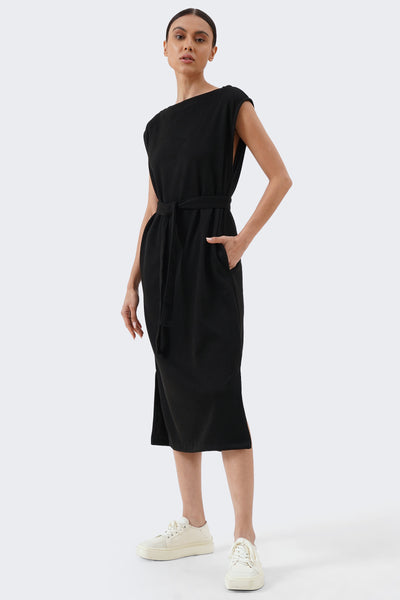 Women's Sleeveless Ribbed Maxi Dress