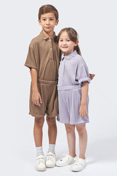 Kids' Micropleat Polo