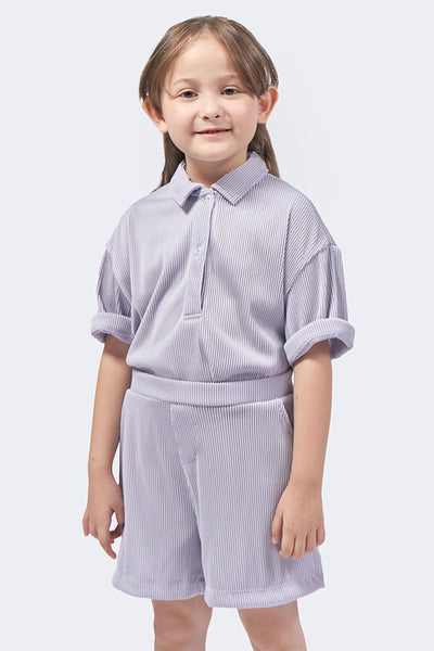 Kids' Micropleat Polo