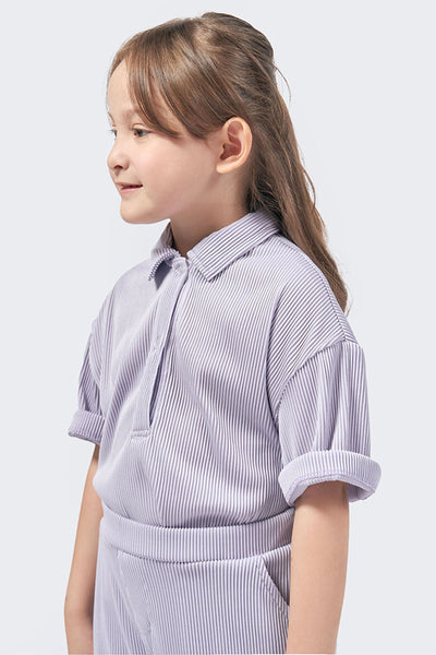 Kids' Micropleat Polo