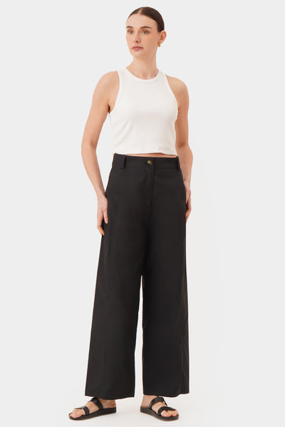 Women's Panel Wide Leg Trousers