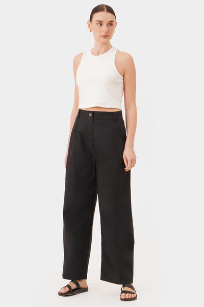 Women's Panel Wide Leg Trousers