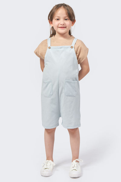 Kids' Patch Pocket Jumpsuit