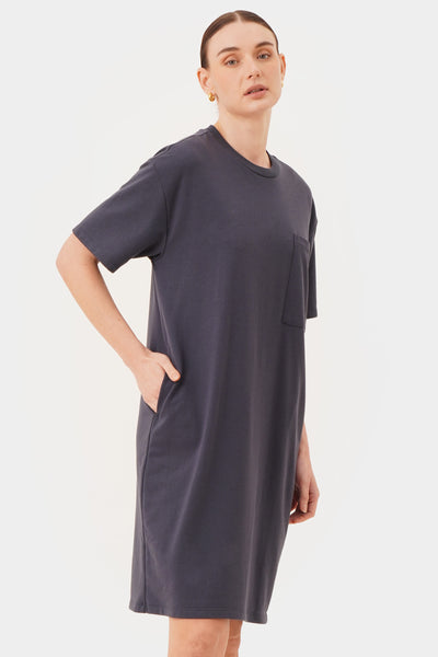 Women's Everywear Boxy T-Shirt Dress with Pocket
