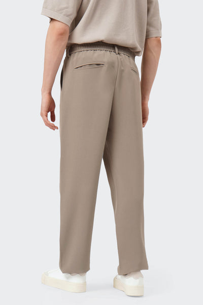 Men's Relaxed Trousers With Bottom Zipper