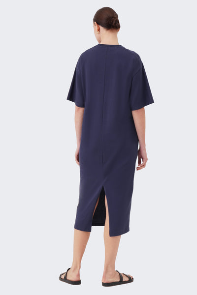 Women's Clean Front T-Shirt Midi Dress - The New Standard