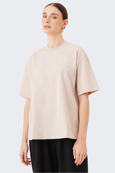 Women's Boxy Thick Edge Crew T-Shirt