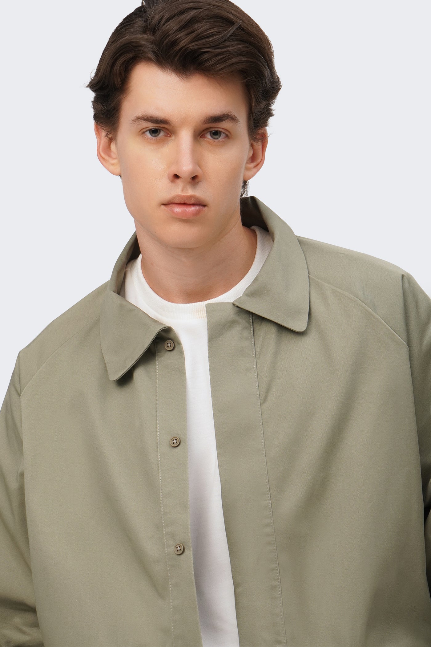 Men's Raglan Jacket with Cargo Pocket