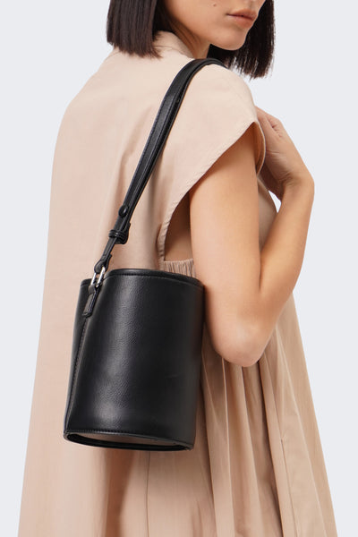 Women's Curved Bucket Sling Bag