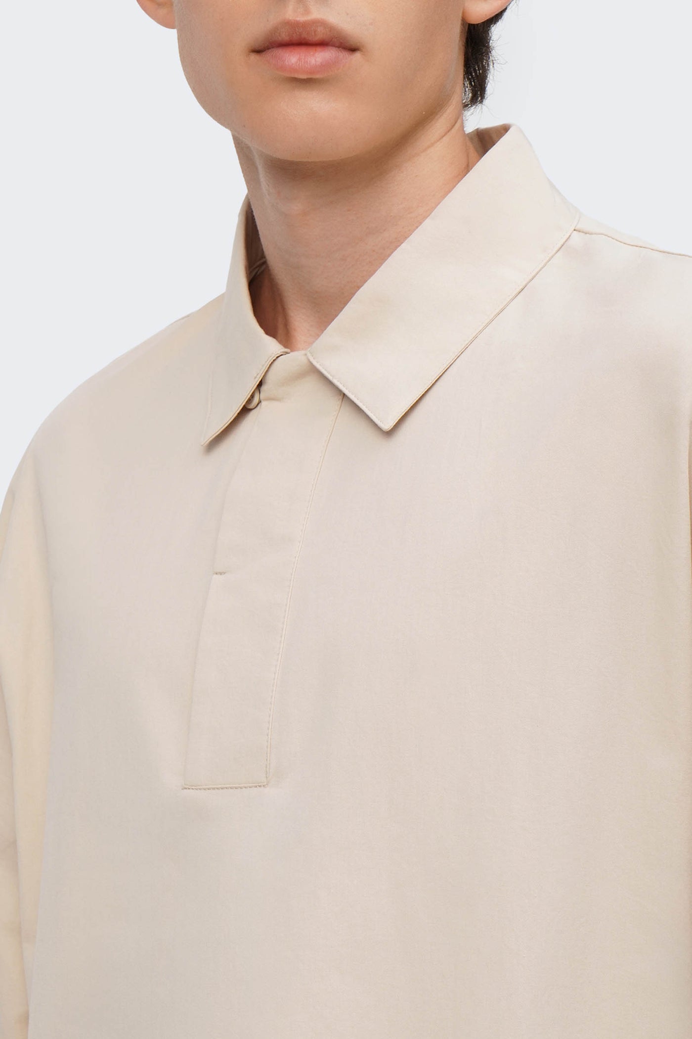 Men's Short Sleeve Thick Placket Shirt