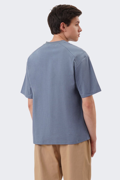 Men's T Shirt with Hidden Chest Pocket