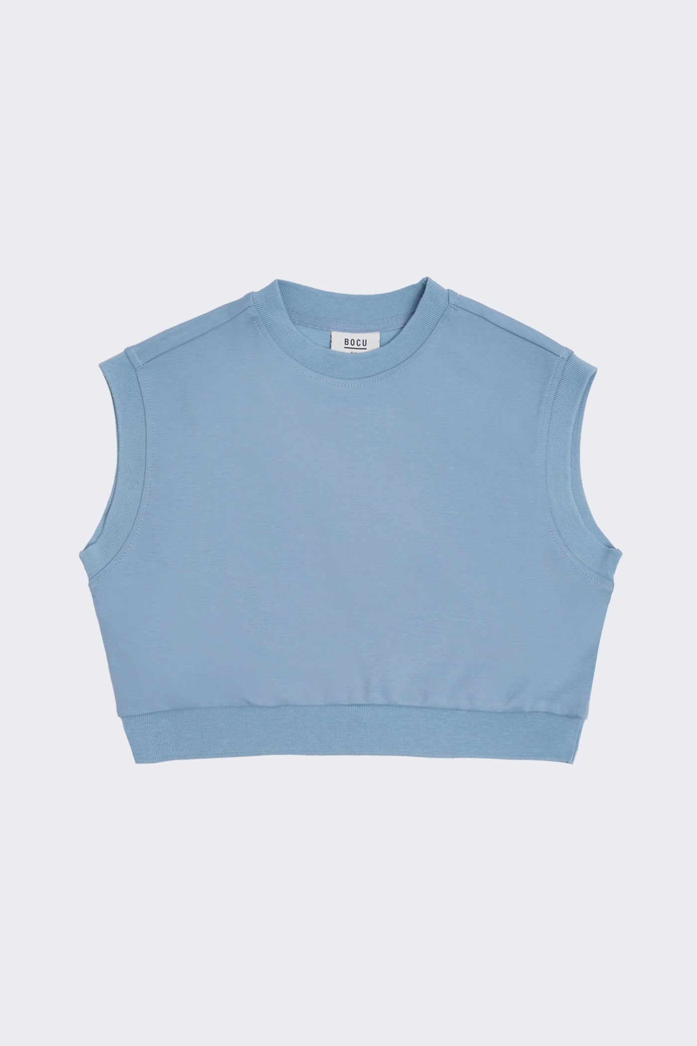 Kids' Extended Sleeve Ribbed Oversized Top