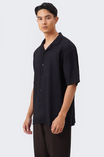 Men's Breezy Notch Collar Short Sleeve Shirt