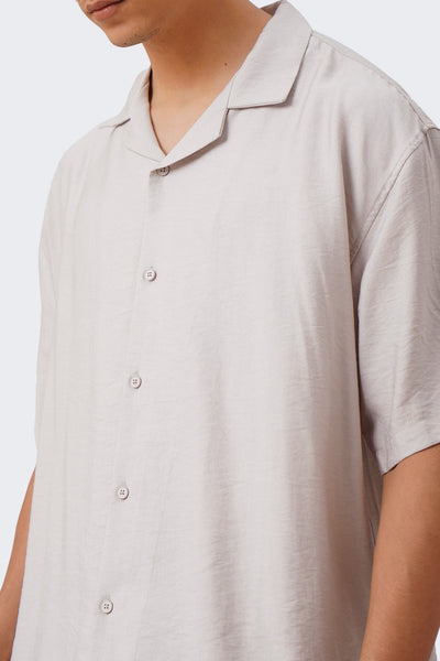 Men's Breezy Notch Collar Short Sleeve Shirt